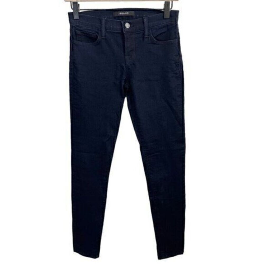J Brand Lapis Low Rise Cropped Skinny Leg Jeans Blue Size 26